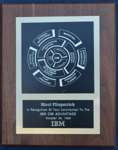 IBM Contribution Recognition Award